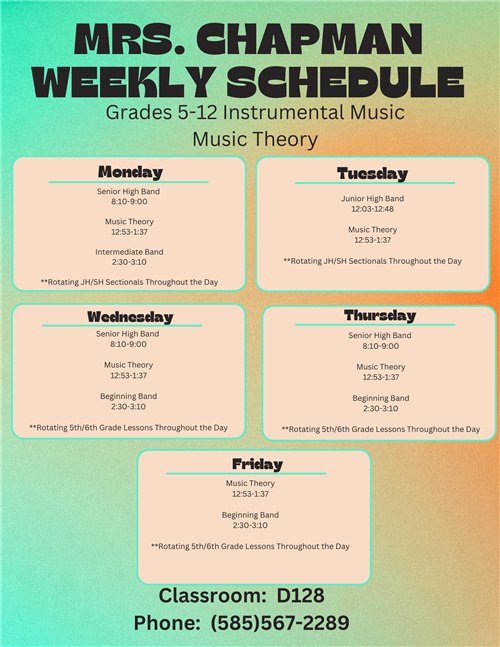 schedule